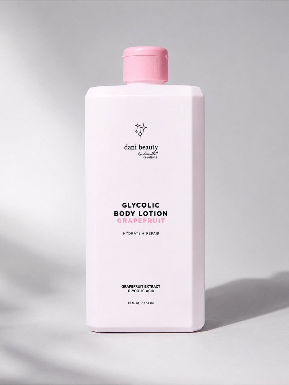NWT Dani Beauty Glycolic Body Lotion Grapefruit 16 oz Glycolic Acid | Retail $26
